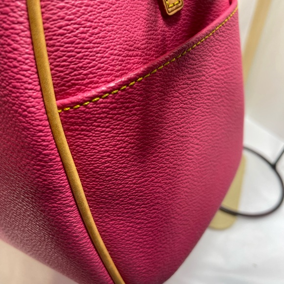 Dooney & Bourke Pink Satchel - Picture 10 of 15
